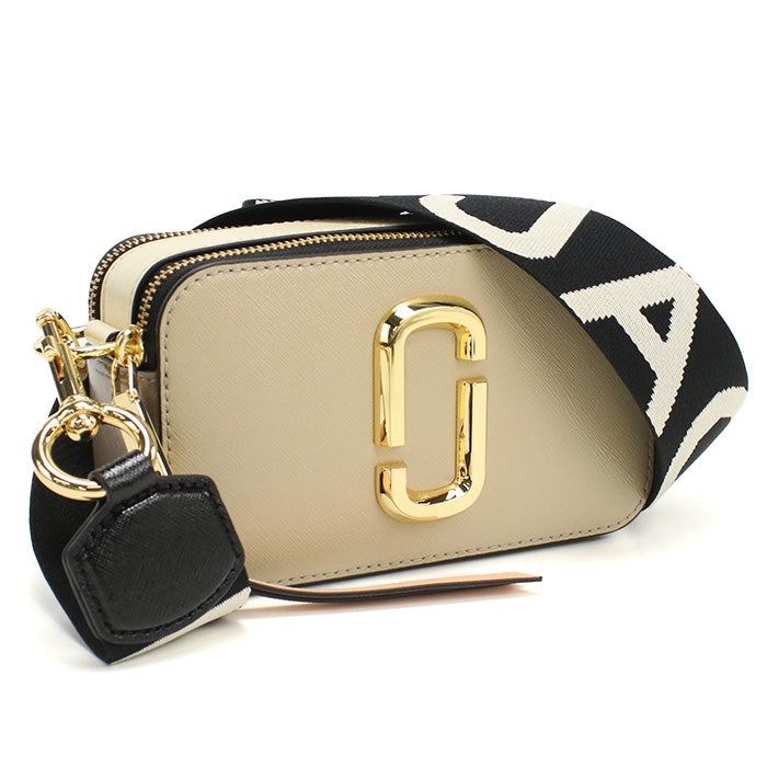 マーク・ジェイコブス MARC JACOBS THE SNAPSHOT 斜め掛けショルダー ブランド2S3HCR500H03　241KHAKI MULTI　ベージュ系 マルチカラー　bag-01