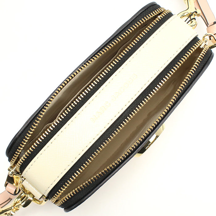 マーク・ジェイコブス MARC JACOBS THE SNAPSHOT 斜め掛けショルダー ブランド2S3HCR500H03　241KHAKI MULTI　ベージュ系 マルチカラー　bag-01