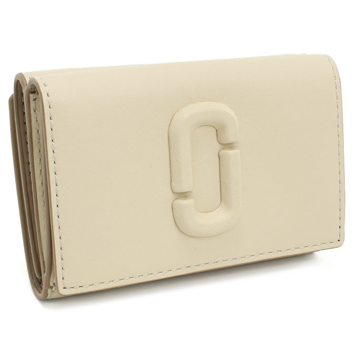 マーク・ジェイコブス MARC JACOBS THE MINI TRIFOLD WALLET 三折財布小銭入付き　ブランド2F3SMP060S07　695ROSE MULTI ホワイト系 ピンク系　mini-01　wallet-01