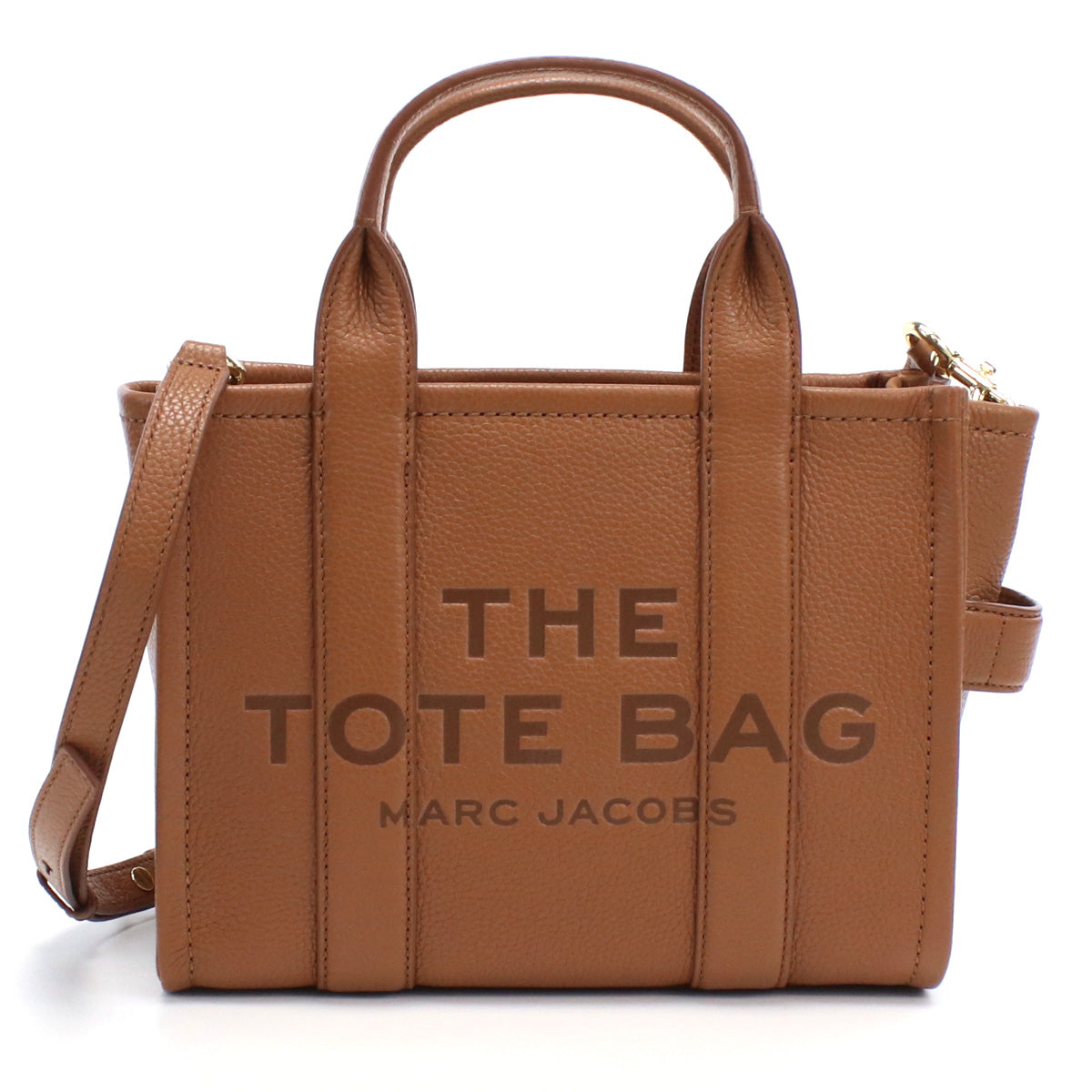 MARC JACOBS マークジェイコブス ザ レザー トートバッグ スモール H009L01SP21 212 THE TOTE BAG SMALL レディース ブラウン