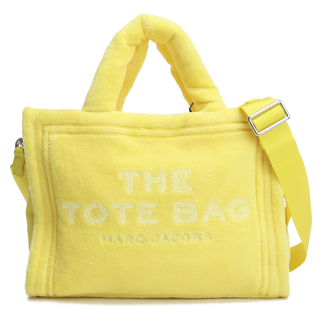 マークジェイコブス THE TERRY SMALL TOTE バッグ イエロー H059M06PF22