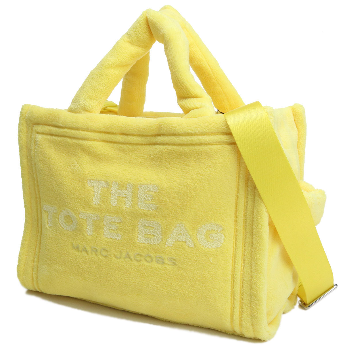 マークジェイコブス THE TERRY SMALL TOTE バッグ イエロー H059M06PF22
