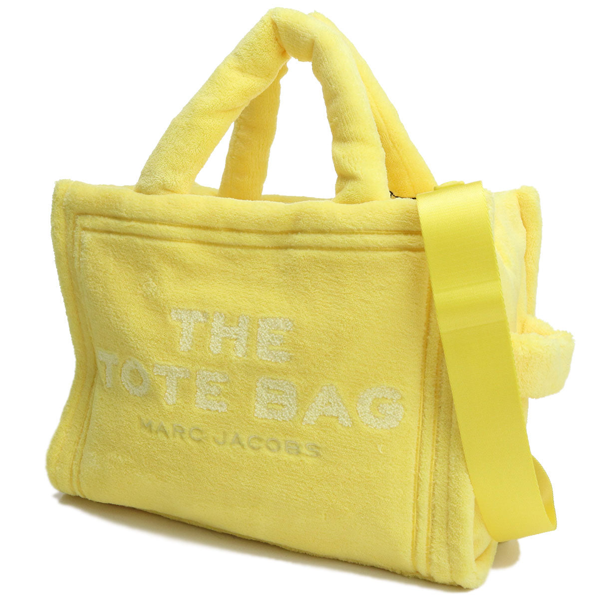 マークジェイコブス THE TERRY SMALL TOTE バッグ イエロー H059M06PF22
