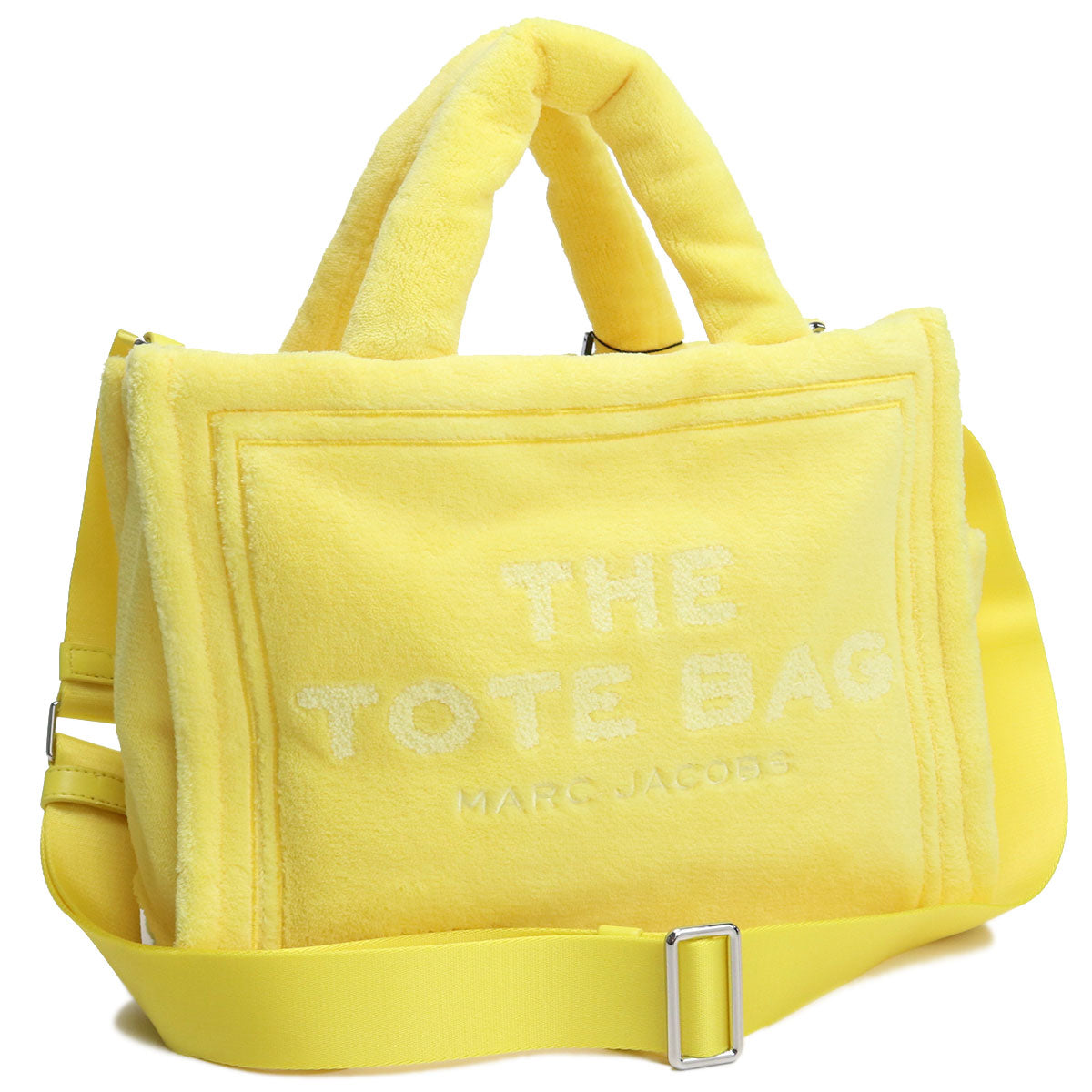 マークジェイコブス THE TERRY SMALL TOTE バッグ イエロー H059M06PF22