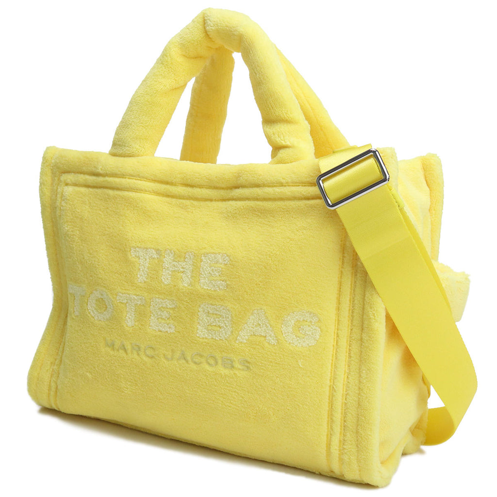 マークジェイコブス THE TERRY SMALL TOTE バッグ イエロー H059M06PF22