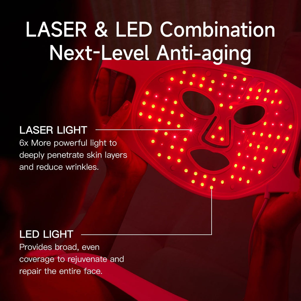 LEDセラピーフェイスマスク |7色のライトモード |家庭用スキンケアデバイス