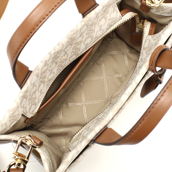 マイケルコース MICHAEL KORS GIGI ハンドバッグ30H3G3GM5B　099VANILLA-LUGG ホワイト系 bag-01