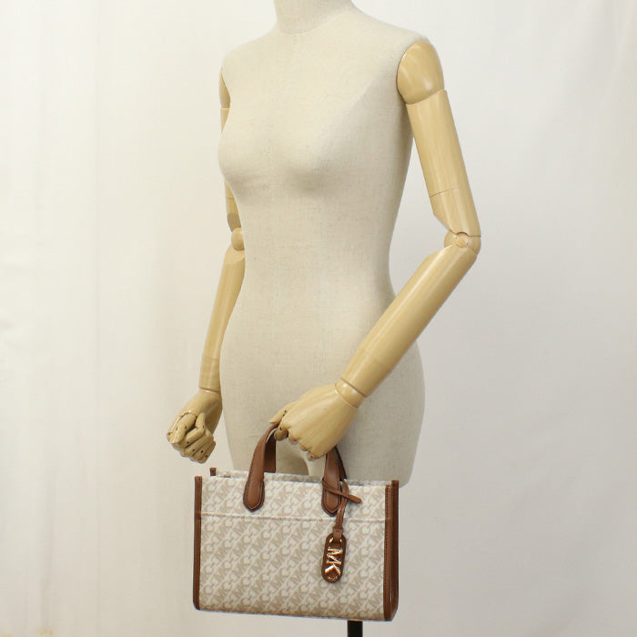 マイケルコース MICHAEL KORS GIGI ハンドバッグ30H3G3GM5B　099VANILLA-LUGG ホワイト系 bag-01