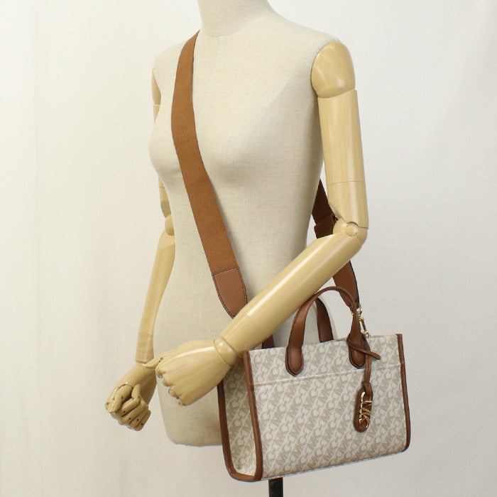マイケルコース MICHAEL KORS GIGI ハンドバッグ30H3G3GM5B　099VANILLA-LUGG ホワイト系 bag-01