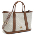 マイケルコース MICHAEL KORS LUISA トートバッグ30R4G99S2V　099VANILLA-LUGG ホワイト系 ブラウン系 bag-01