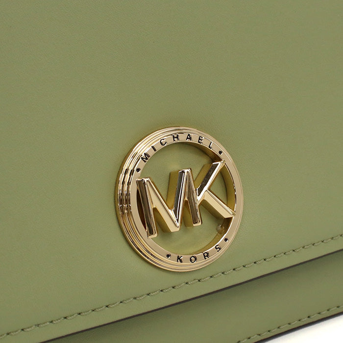 マイケルコース MICHAEL KORS DELANCEY ハンドバッグ　ブランド30T4GD8S6L　LEATHER　378LIGHT SAGE グリーン系　bag-01
