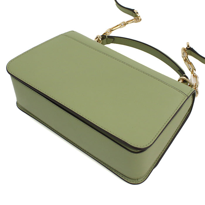 マイケルコース MICHAEL KORS DELANCEY ハンドバッグ　ブランド30T4GD8S6L　LEATHER　378LIGHT SAGE グリーン系　bag-01