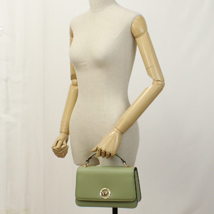 マイケルコース MICHAEL KORS DELANCEY ハンドバッグ　ブランド30T4GD8S6L　LEATHER　378LIGHT SAGE グリーン系　bag-01