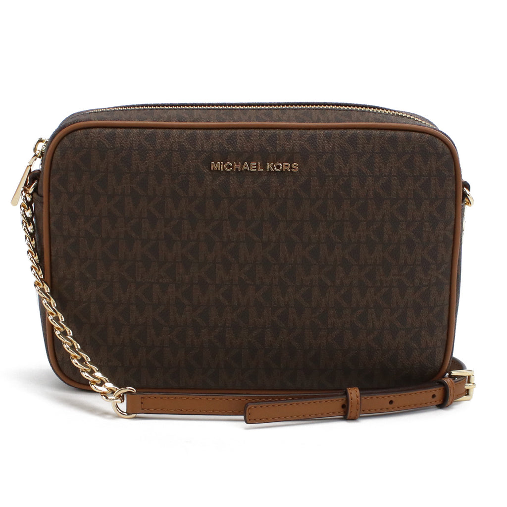 MICHAEL KORS マイケルコース 斜め掛け ショルダーバッグ 32F1GJ6C7B 200 JET SET レディース ブラウン