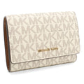 MICHAEL KORS マイケルコース 三つ折り財布 小銭入付き MKシグネチャー 32S5GYTP1B 149 BRYANT レディース アイボリー