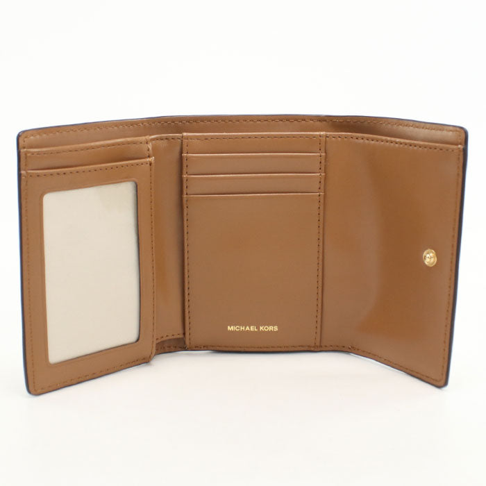 MICHAEL KORS マイケルコース 三つ折り財布 小銭入付き MKシグネチャー 32S5GYTP1B 149 BRYANT レディース アイボリー