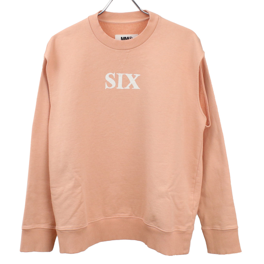 エムエムシックス MM6  レディース スウェット ブランド メゾンマルジェラS62GU0078　S25564　201ピンク系 apparel-01