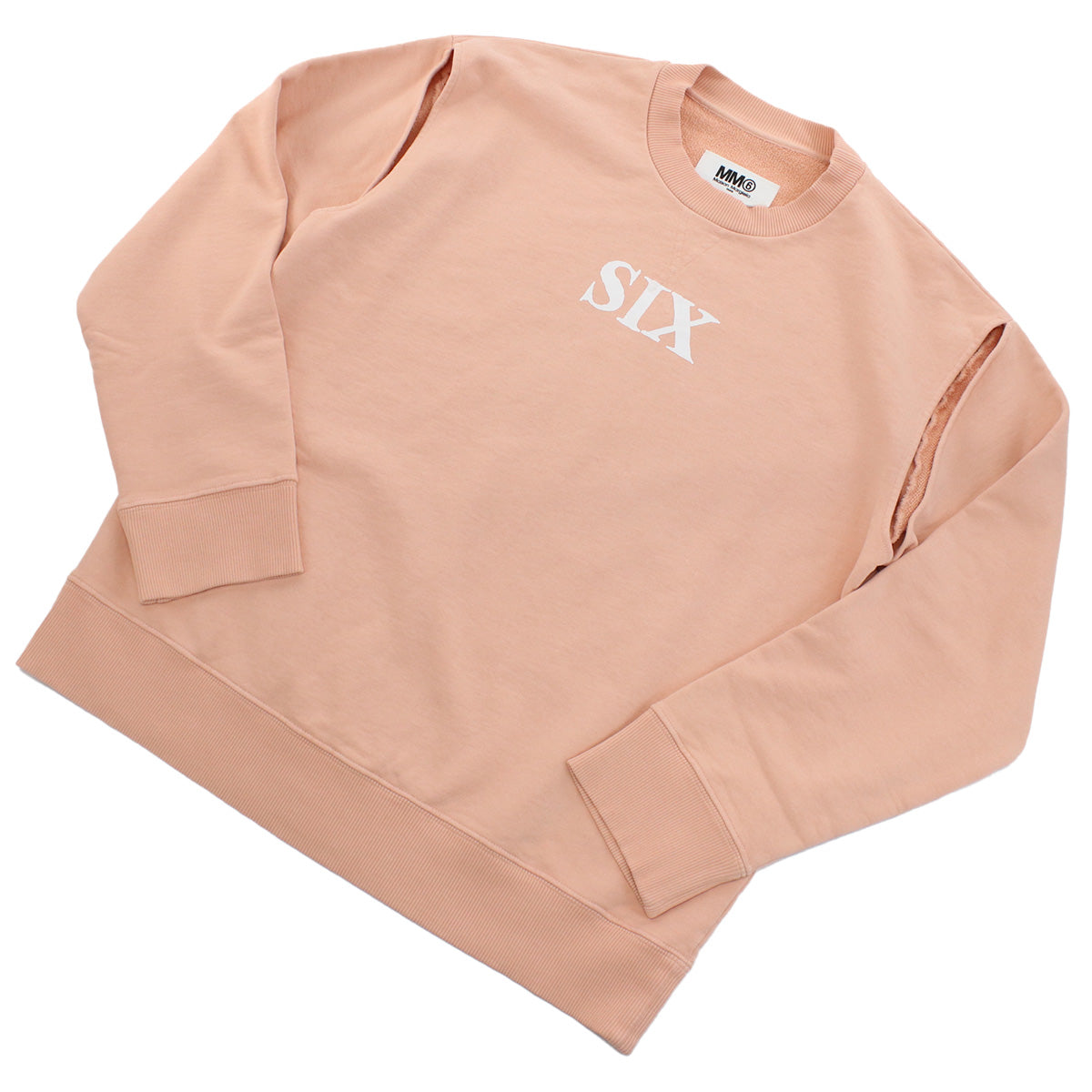 エムエムシックス MM6  レディース スウェット ブランド メゾンマルジェラS62GU0078　S25564　201ピンク系 apparel-01