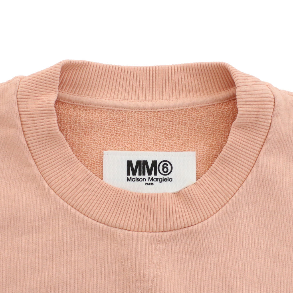 エムエムシックス MM6  レディース スウェット ブランド メゾンマルジェラS62GU0078　S25564　201ピンク系 apparel-01