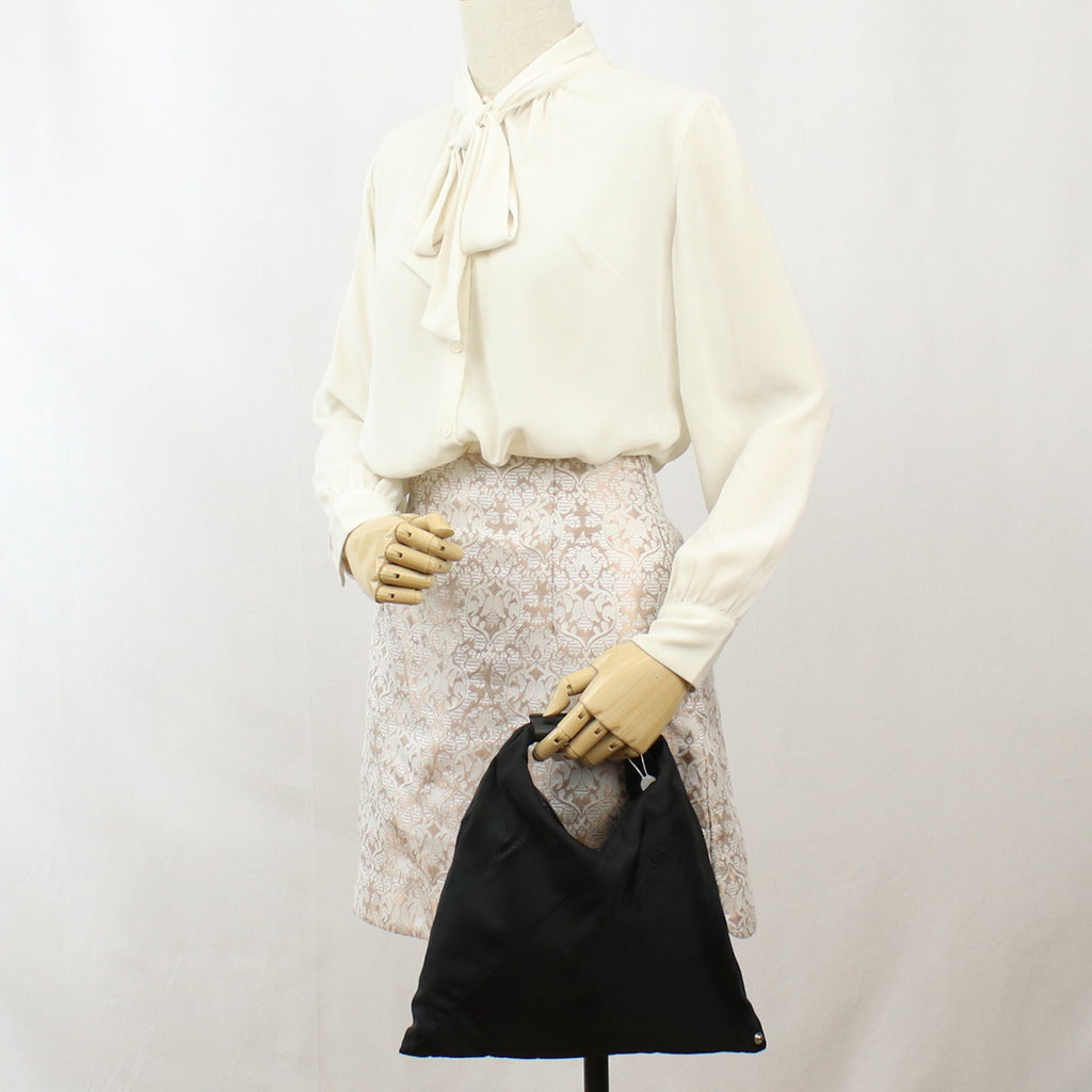 エムエムシックス MM6 ハンドバッグ ブランド ジャパニーズ ミニSB6WD0013　P6197　T8013ブラック bag-01