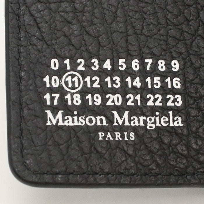 Maison Margiela メゾンマルジェラ 三折財布小銭入付き S36UI0416 P4455 T8013 ユニセックス ブラック