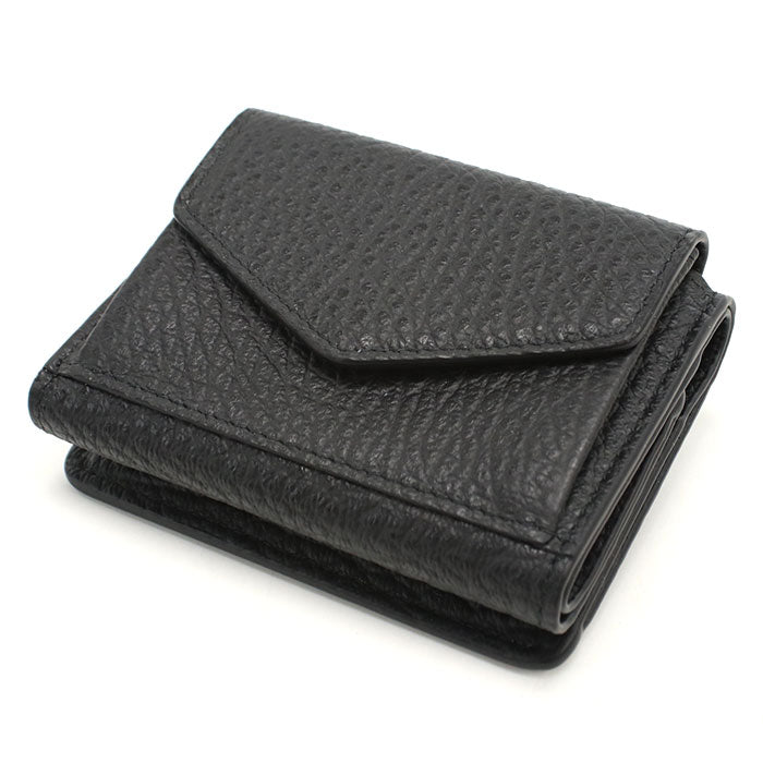 Maison Margiela メゾンマルジェラ 三折財布小銭入付き S36UI0416 P4455 T8013 ユニセックス ブラック