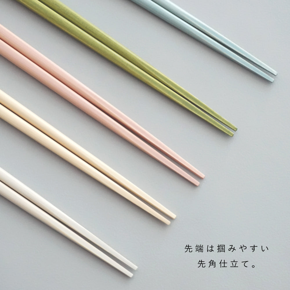 CLEAR ノルウェージャン箸 22.5cm&クリア箸ケース24cm セット
