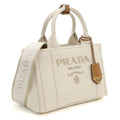 PRADA プラダ スモール リネンブレンド ハンドバッグ 1BG464 2CX9 V 8OM F0018 レディース ベージュ