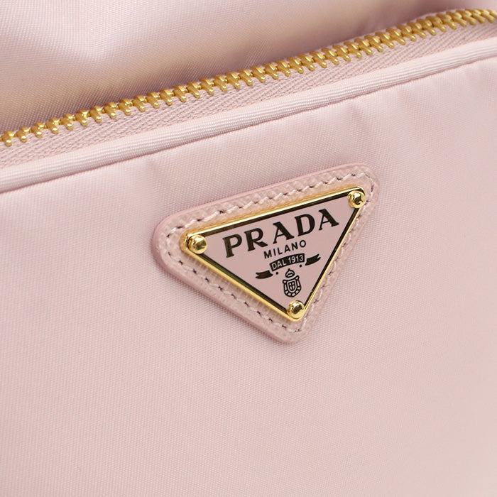PRADA プラダ デュエット Re-Nylon バケットバッグ 1BH038 RV44 V UOO F0E18 レディース ピンク