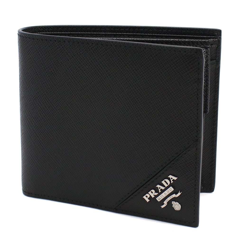 PRADA プラダ 二折財布小銭入付き 2MO738 QHH F0002 メンズ