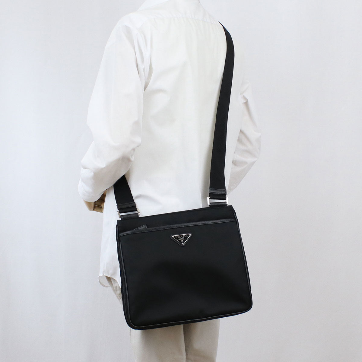 プラダ PRADA  斜め掛け ショルダーバッグ2VH118　2DMH V XOO　F0002NERO ブラック bag-01