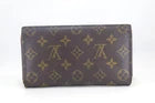 本物 Louis Vuitton Porte Tresol インターナショナル ウォレット モノグラム M61215 LV 47597-リユース品