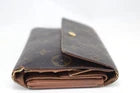 本物 Louis Vuitton Porte Tresol インターナショナル ウォレット モノグラム M61215 LV 47597-リユース品