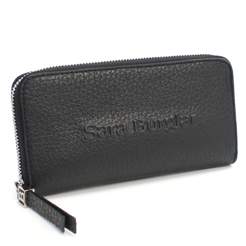 サラバーグラー Sara Burglar  長財布ラウンドファスナー 財布 ブランド　110L　NERO ブラック wallet-01 gsw-2