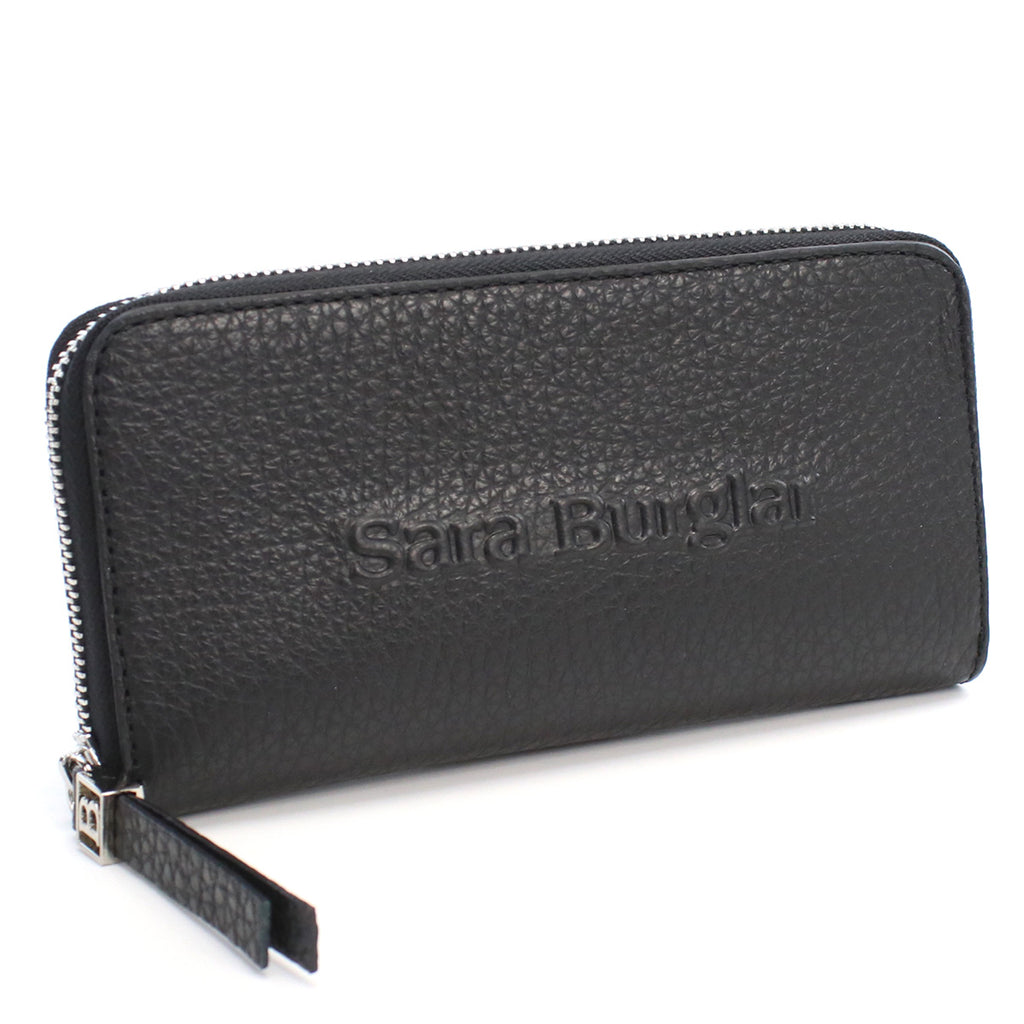 サラバーグラー Sara Burglar  長財布ラウンドファスナー 財布 ブランド　110L　NERO ブラック wallet-01 gsw-2