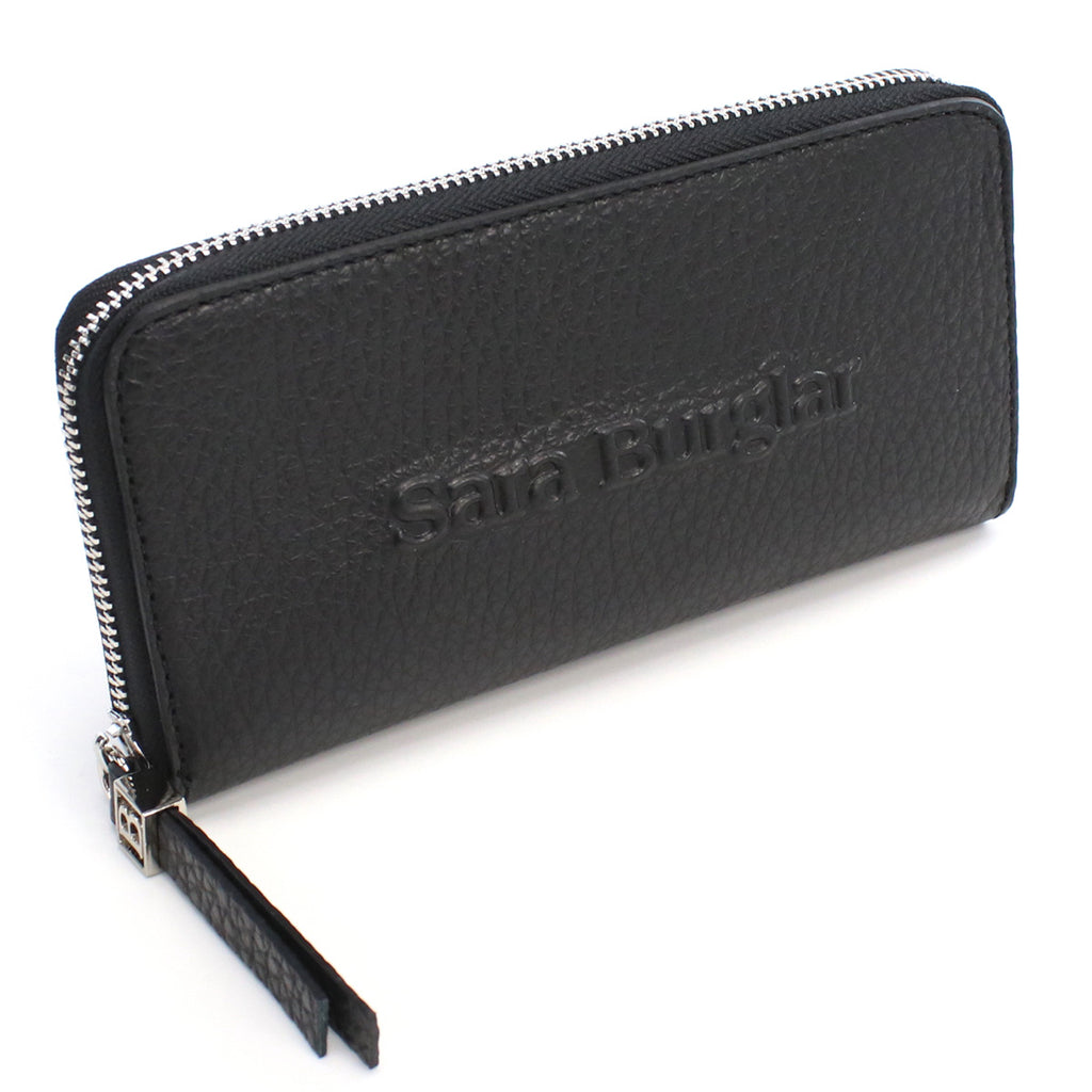 サラバーグラー Sara Burglar  長財布ラウンドファスナー 財布 ブランド　110L　NERO ブラック wallet-01 gsw-2