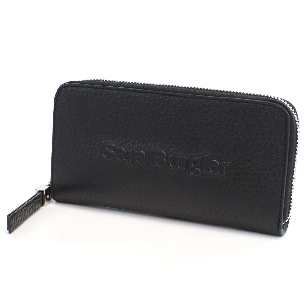 サラバーグラー Sara Burglar  長財布ラウンドファスナー 財布 ブランド　110L　NERO ブラック wallet-01 gsw-2
