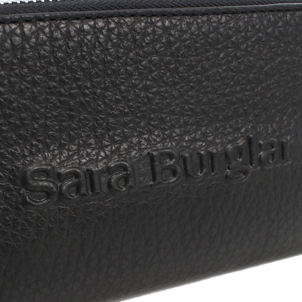 サラバーグラー Sara Burglar  長財布ラウンドファスナー 財布 ブランド　110L　NERO ブラック wallet-01 gsw-2