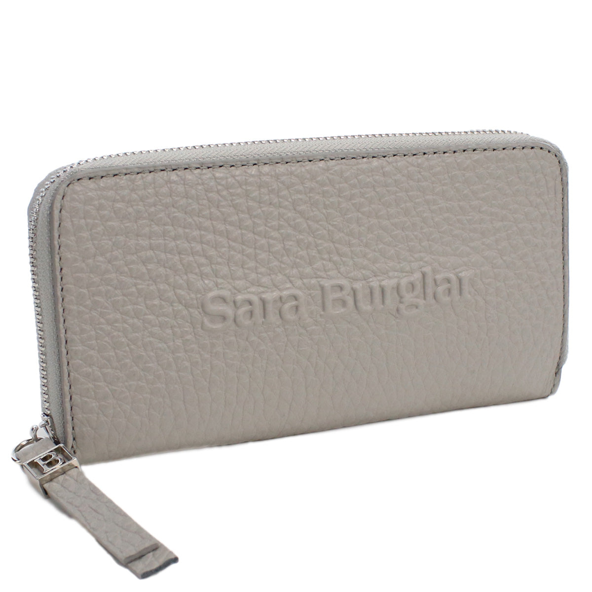 サラバーグラー Sara Burglar  長財布ラウンドファスナー ブランド　110L　GRIGIO　グレー系　wallet-01　gsw-2