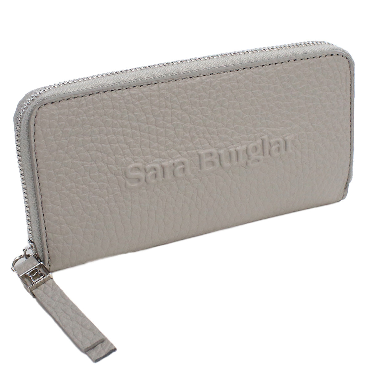 サラバーグラー Sara Burglar  長財布ラウンドファスナー ブランド　110L　GRIGIO　グレー系　wallet-01　gsw-2