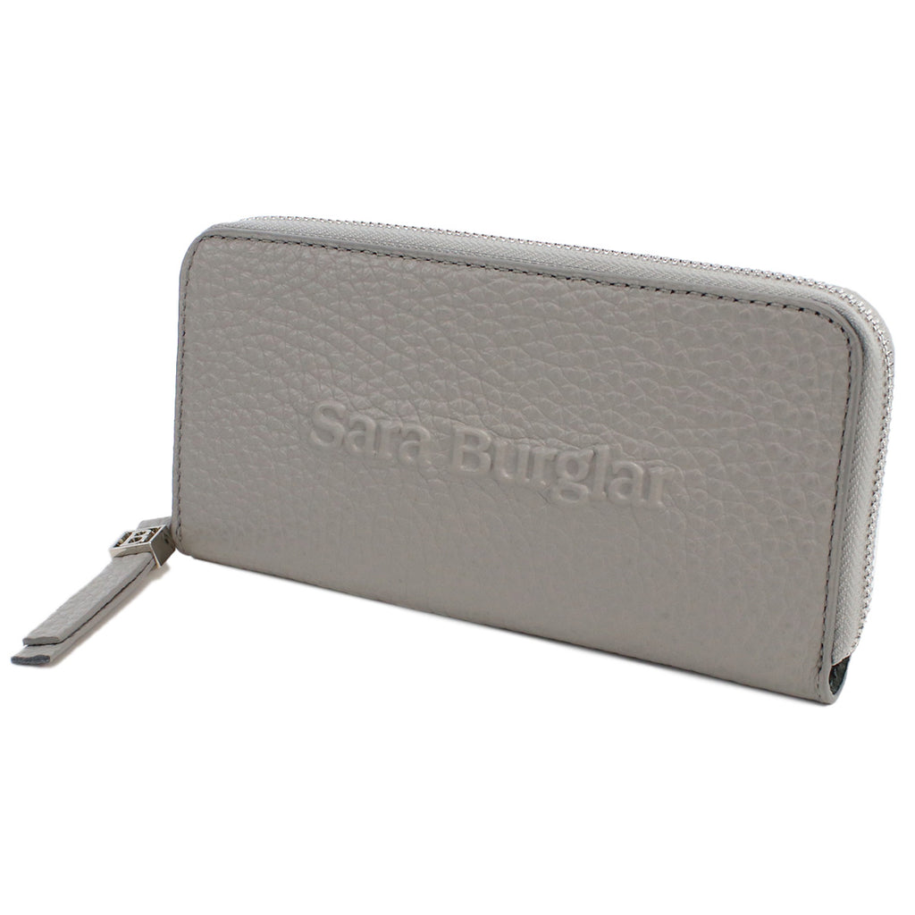 サラバーグラー Sara Burglar  長財布ラウンドファスナー ブランド　110L　GRIGIO　グレー系　wallet-01　gsw-2
