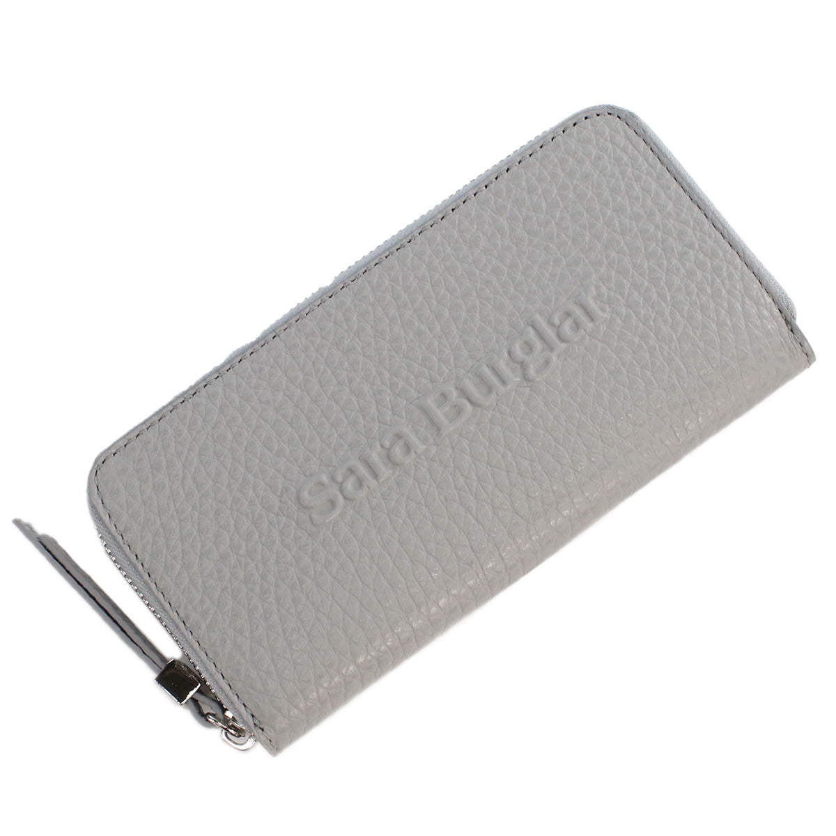 サラバーグラー Sara Burglar  長財布ラウンドファスナー ブランド　110L　GRIGIO　グレー系　wallet-01　gsw-2