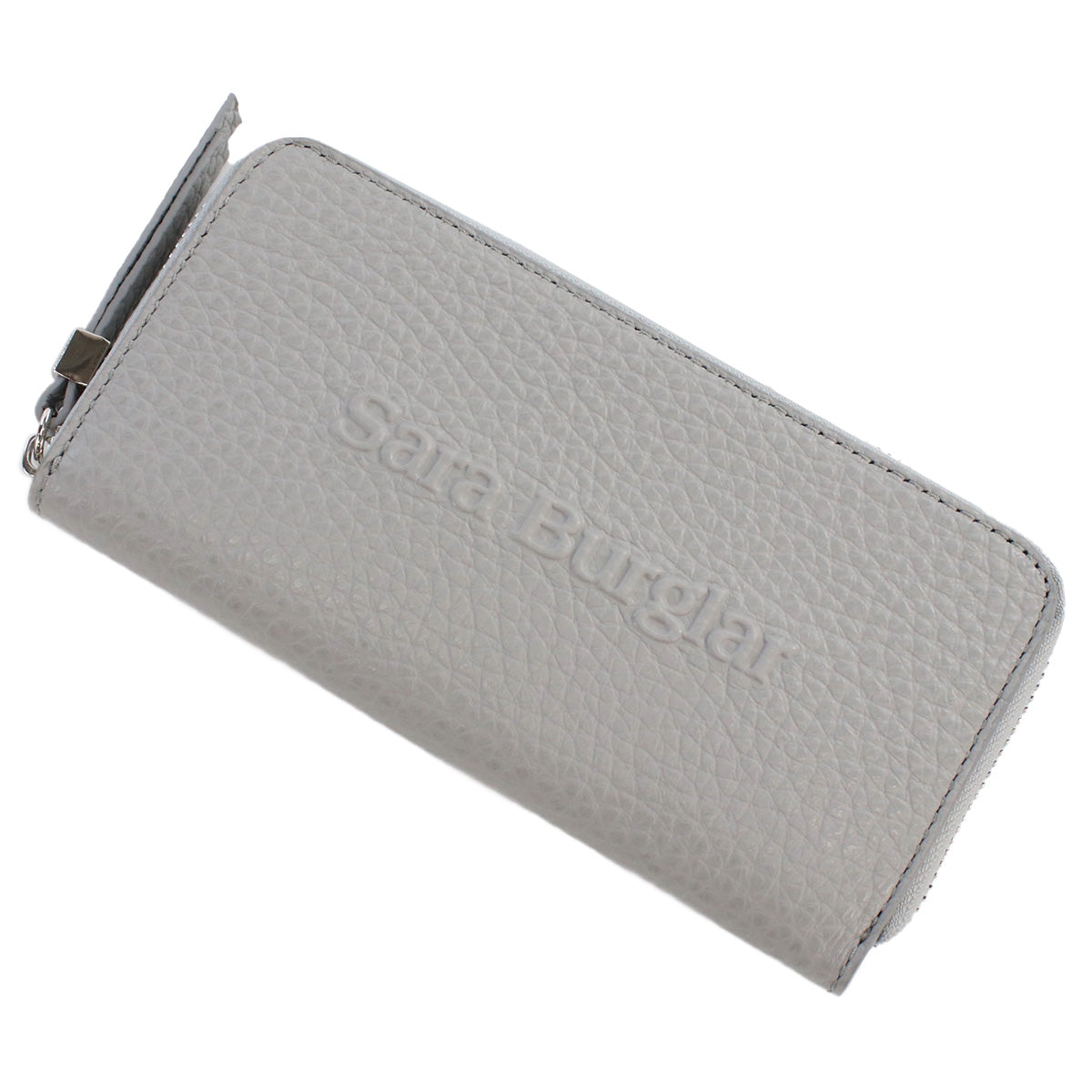 サラバーグラー Sara Burglar  長財布ラウンドファスナー ブランド　110L　GRIGIO　グレー系　wallet-01　gsw-2