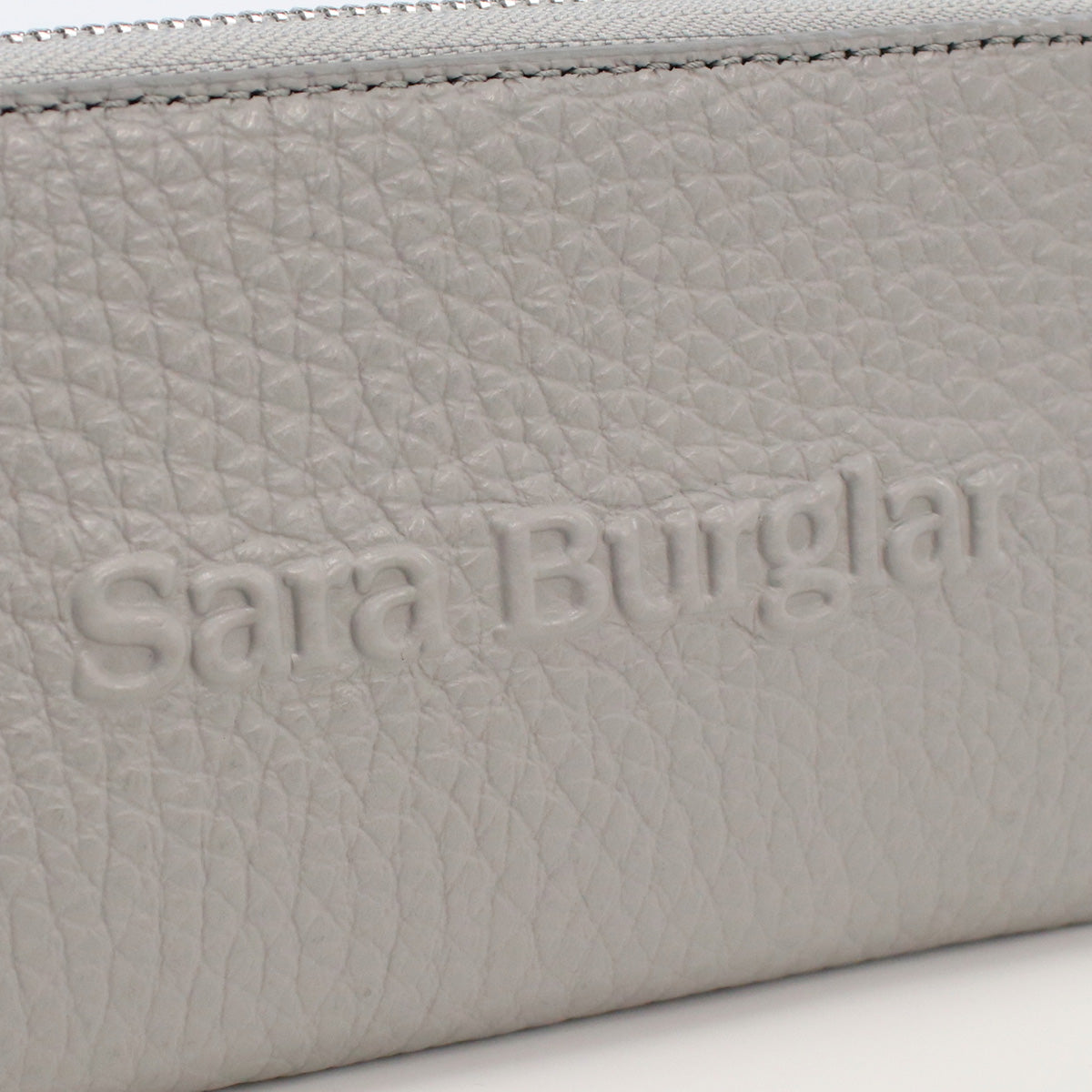サラバーグラー Sara Burglar  長財布ラウンドファスナー ブランド　110L　GRIGIO　グレー系　wallet-01　gsw-2
