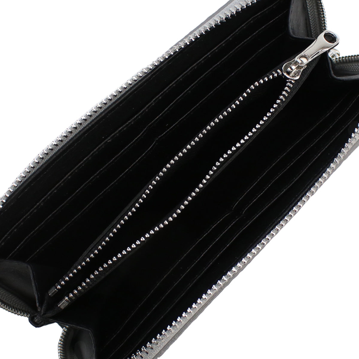 サラバーグラー Sara Burglar  長財布ラウンドファスナー ブランド　110L　GRIGIO　グレー系　wallet-01　gsw-2