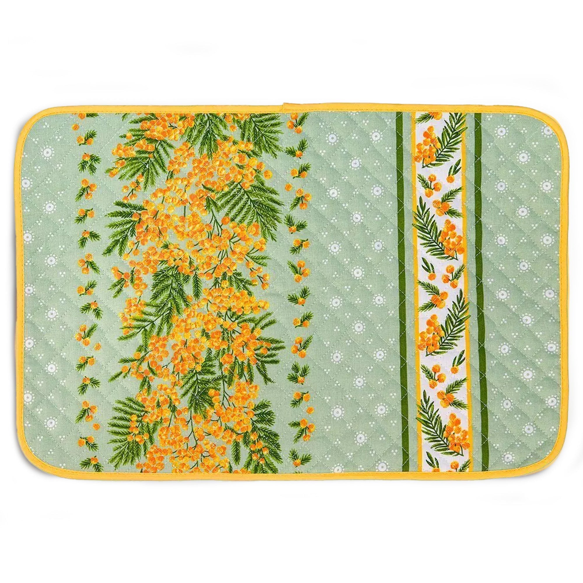 Tappeto trapuntato idrorepellente francese (mimosa)