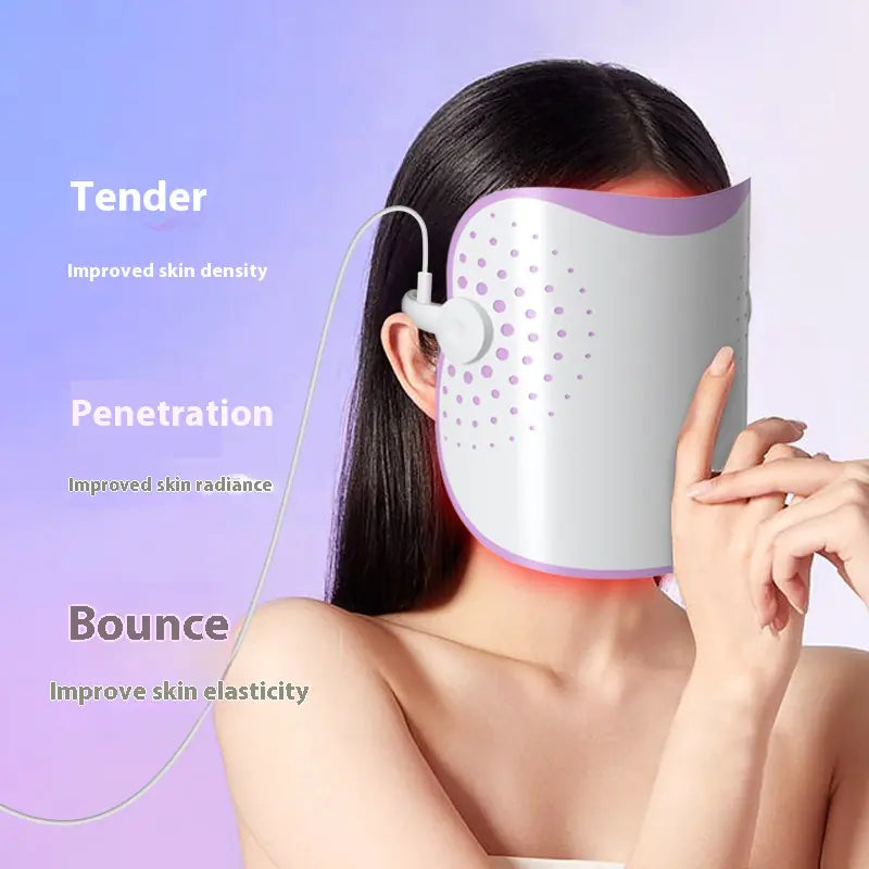 フォトンIPL LEDビューティマスク | 肌若返りのための光療法 | 自宅用