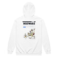 Felpa con cappuccio e zip in misto pesante unisex