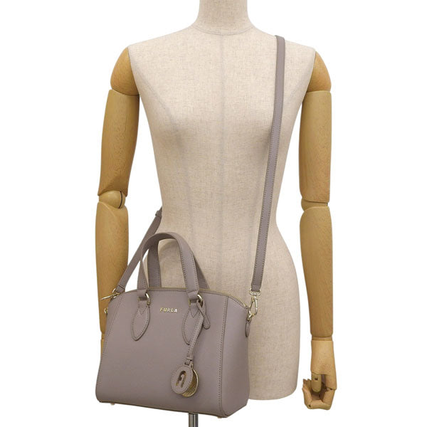 フルラ バッグ レディース ショルダーバッグ 2way ハンドバッグ アウトレット レザー グレー ミネルヴァ MINERVA MINI SATCHEL BAG WB00519BX03062572S FURLA