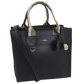 フルラ バッグ メンズ レディース ショルダーバッグ 2way 斜めがけ レザー ブラック FURLA DIVIDE IT S TOTE WB02038BX4467TON00